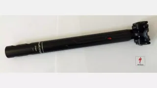 STP MY14-15 TURBO S, 30.9MM, ALLOY SEATPOST 350MM LENGTH, 12.5MM OFFSET, W/ HOLE FOR LIGHT WIRE