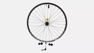 WHL MY14 ROVAL CONTROL TRAIL 29 SL FRONT WHEEL, BLK RIM W/ WHITE DECAL