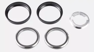 HDS COMPLETE, ZS55/40MM TOP & BOTTOM CUPS, 1.5" UPPER & LOWER BEARINGS, 45X45 DEG, W/ CUSTOM COMPRESSION RING, FOR MY21 COMO SL