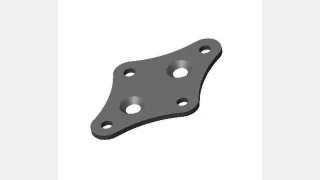 FND SUB, MY17 VADO (L1E), REAR FENDER LICENSE PLATE HOLDER