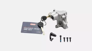 ELE LOCK, VADO/COMO (GEN.2), LOWER BATTERY MOUNT ASSEMBLY, W/ ABUS XPLUS LOCK