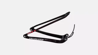 CHS MY24 SW EPIC WC, REAR STAY ASSEMBLY, 29, CARBON, 12X148MM - REDTNT/FLKSIL/GRNT