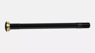 AXL REAR, ROAD THRU-AXLE, 12X142MM, BOLT-ON, 6MM HEX HEAD, M12X1.0PX168MM, BLACK (QR43-2)