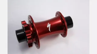 HUB SBC CUSTOM RED ANO 36H FRONT 20MM AXLE(NO LONGER PRODUCED)