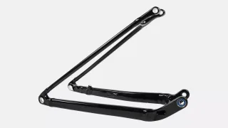 CHS MY25 CHISEL FS, REAR STAY ASSEMBLY, 29, ALLOY, 12X148MM - GLOSS BLACK