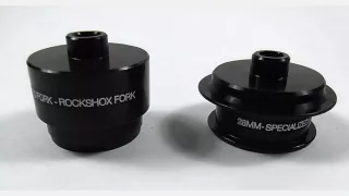 EDC MY11-12 ROVAL 28MM QR END CAP SET FOR FRONT HUB ON CONTROL SL 26&29 / CONTROL TRAIL SL (LFM11)