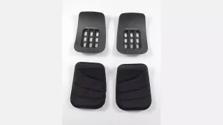 BAR SUB, SHIV TRI, ARMREST CUPS KIT W/ ARMREST PADS, L+R SET