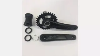CRK STOUT, 170MM, CRANKSET, ALLOY, PF30 / 30MM ALY SPINDLE, 76BCD, 30T RING, 1X10-SPD, W/ BB