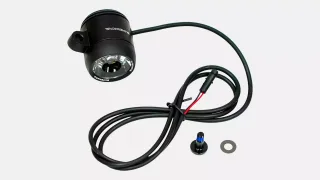 LGT FRONT, SUPERNOVA, V521s, 205 LUMNES / 6V, STEM MOUNTED, W/ 1100MM BROSE LIGTH WIRE
