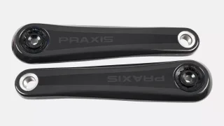 CRK TURBO, SL 1.1, ROAD, 172.5MM, L+R ARMS, CARBON, PRAXIS