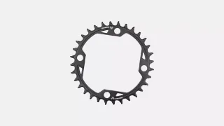 CHR TURBO, 32T, T-TYPE 12-SPD, 4-BOLT, 104BCD, 1X RING, ALLOY, SRAM (00.6218.040.010)