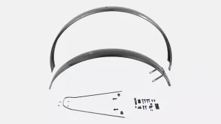 FND MY17 VADO/COMO (GEN.1), FRONT & REAR FENDER SET, 700C, ALLOY, 58MM WIDTH, FOR INTEGRATED REAR RACK LIGHT