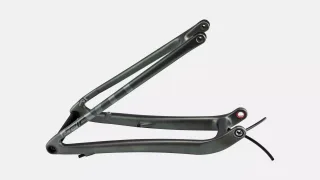 CHS MY22 SW EPIC EVO, REAR STAY ASSEMBLY, 29, CARBON, 12X148MM - STN CMLN/SIL/GRN SPCTFLR BRSH/BLKCP