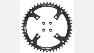 CHR TURBO, 48T, 10/11-SPD, 104BCD, 1X RING, ALLOY, W/ CHAINRING BOLTS, PRAXIS
