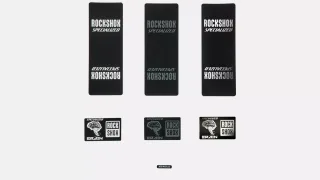 DCL ROCKSHOCK, SHOCK DECAL KIT, MY21 EPIC BRAIN, ALL COLORS (11.4418.033.008)