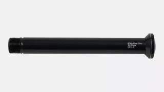 AXL FRONT, MY15 DIVERGE THRU-AXLE, 15X100MM, BOLT-ON, 5MM HEX HEAD, M15X1.0P129.7MM, BLACK (QR-32-F)