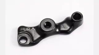 DER MY09/10 EPIC-ERA-SJ-SAFIRE-ENDURO-PITCH-SX FRAME MOUNT FOR FRONT E-TYPE DER