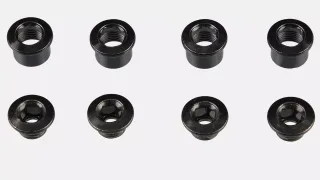 BLT CHAINRING BOLTS & NUTS, FOR GATES BELT DRIVE CHAINRING, 5MM HEX HEAD, M8X0.75PX4.5MM, STEEL (4 PCS)