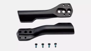 BAR SUB, SHIV TT DISC, AEROBAR EXTENSION MOUNTING BRACKETS, L+R SET, W/ BOLTS
