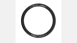 RIM MY17 CLX 64, 700C, FRONT, CARBON, 16H, RIM BRAKE, 20.7MM INTERNAL - SATIN CARBON W/  GLOSS WHITE & BLACK