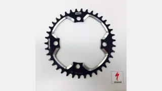 CHR FSA GOSSAMER PRO, 38T, 10/11-SPD, 4-BOLT 110BCD, 1X MEGATOOTH RING, ALLOY (WA672B17ZYE401)