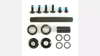 BBR P1 MID BB 74MM SHELL 47.5MM CHN LINE 19MM SPINDLE 8 SPLINED (SPINDLE INCLUDED)