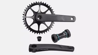 CRK SAMOX, 170MM, CRANKSET, ALLOY, BSA 24MM SPINDLE, 42T DIRECT MOUNT, 1X11-SPD, W/ BB, W/O CG (TAM29-D42NC-05) (Replaced by S221600027)