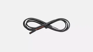 ELE WIRING, BROSE 12V REAR LIGHT CABLE, OPEN END, 1400MM LENGTH