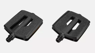 PDL TURBO 'SANDPAPER' PEDAL, 9/16" SPINDLE, PLASTIC BODY, W/ GRIP TAPE PLATFORM