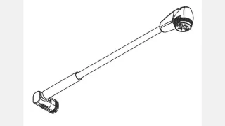ELE  LEVO G2 FSR  BATTERY-MOTOR CABLE, 220mm(E07050-102) (Replaced by S226800018)