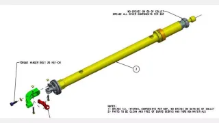 STP SUB, MY14-19 COMMAND POST XCP, 27.2MM, LOCK TUBE ASSY, FOR 35MM TRAVEL, 400MM POST