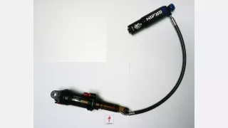 SHK FOX MY11-13 EPIC REMOTE MINI BRAIN W/AUTO SAG. BRAIN FADE ADJUST I-VALVE, 187X47, 29ER HOSE LENGTH, WITH KASHIMA COATING, NEW TUNE FOR (976-63-063) - CCTX (NO LONGER PRODUCED)