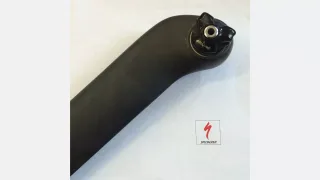 STP MY16 VENGE VIAS SEATPOST, CARBON, 380MM LENGTH, 35MM OFFSET, SINGLE BOLT 7X9 CLAMP