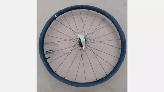 WHL MY15 TRAVERSE SL, 27.5, FRONT, CARBON, TA, 15X100MM, DISC, 6-BOLT, 24H (LFM07) - SATIN CARBON W/ BLACK DCL
