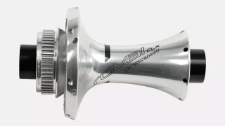 HUB ROVAL, FRONT, TA, 12X100MM, 21H, DISC, CENTERLOCK, (AFD01-F) SILVER VERSION FOR SAGAN COLLECTION