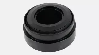 HDS COMPLETE, CUSTOM ZS41.4MM TOP, CUSTOM EC50.5MM BOTTOM, 1-1/8" UPPER BRG, 1.5" LOWER BRG,  BLACK (NO. 11AGY/ORBIT E 1.5-1-S)