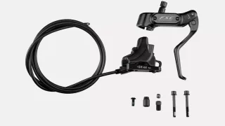 BRK TEKTRO, TKD-123, REAR, DISC, HYDRAULIC, 1700MM HOSE, 2-PISTON, FLAT MOUNT CALIPER, W/ FLOW-SET CONTROL LEVER