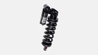 SHK MY24 ROCKSHOX, SUPER DELUXE COIL ULTIMATE, 205X60MM, TRUNNION MOUNT, W/ 450-LBS SPRING, SW ENDURO (00.4118.321.039)