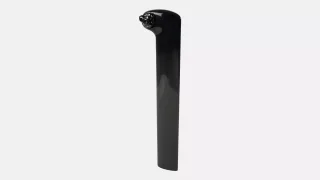 STP MY11 SHIV SETBACK SEATPOST 400MM BLACK W/O DECALS