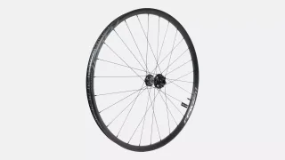 WHL MY21 TRAVERSE, 29, FRONT, ALLOY, TA, 15X110MM, DISC, 6-BOLT, 28H (SP-19151) - BLACK W/ CHARCOAL DCL