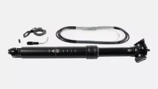 STP TRANZ-X, 30.9MM DROPPER-POST, 100MM TRAVEL, INTERNAL ROUTING, 350MM TOTAL LENGTH, 0MM OFFSET, W/ REMOTE & CABLE KIT