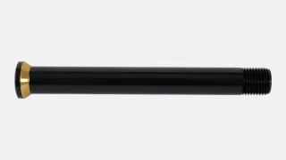 AXL FRONT, RIPROCK THRU-AXLE, 15X110MM, BOLT-ON, 6MM HEX HEAD, M15X1.5PX133.75MM, BLACK