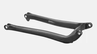 CHS MY21 LEVO FSR (GEN.2), SW CARBON CHAINSTAY, 12X148MM - SATIN CARBON/CHROME DECAL