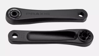 CRK TURBO, SL 1.1, ROAD/ACTIVE, 165MM, L+R ARMS, ALLOY, PRAXIS