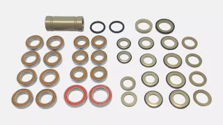 BRG KIT, MY16-18 SJ FSR (I1), SUSPENSION BEARING KIT (W/ PIVOT SPACERS)