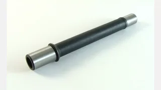 AXL BIG HIT HOLLOW CR-MO REAR THRU AXLE 135M X 10MM