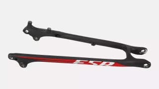 STS MY16 SW EPIC FSR 29 WC, CARBON SEATSTAY, 12X142MM - SATIN / GLOSS CARBON / FLO RED / WHITE