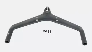 BAR SHIV TT DISC, BASE BAR & INTEGRATED STEM, 400MM WIDTH, CARBON, FOR 25.4MM STEERER, W/ STEM BOLTS AND NUTS