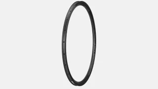 RIM MY21 ALPINIST CL,  700C, REAR, CARBON, 24H, DISC, 21MM INTERNAL (NON-TUBELESS COMPATIBLE) (CR1870) - SATIN CARBON W/ BLACK DCL