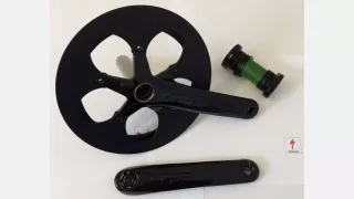 CRK MY14 TURBO S CRANKSET 175 WITH BOTTOM BRACKET